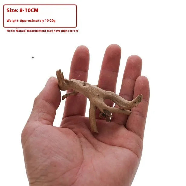 Xiaoqi root wood aquarium decoration ornament in natural wood colour