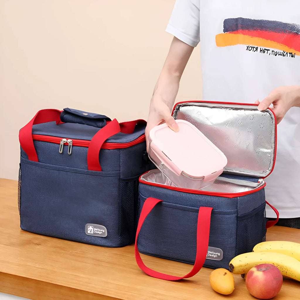 Crossbody thermal insulated picnic bag in Oxford cloth with 15 litre capacity
