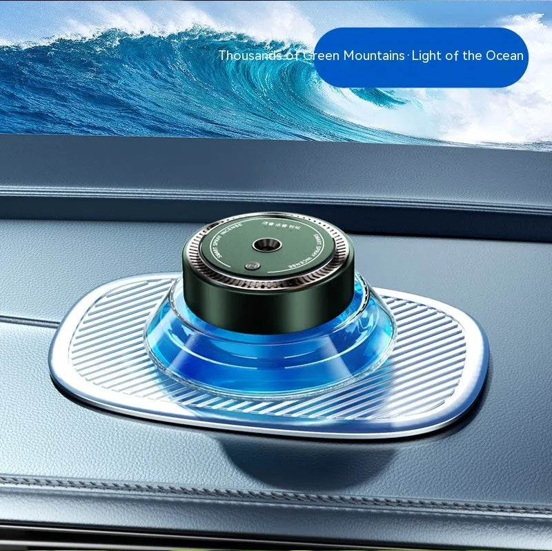 Smart spray car air freshener with USB cable and refillable 50ml fragrance bottle