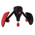 Black Kegel trainer for men's PC muscle exercise with adjustable resistance and straps
