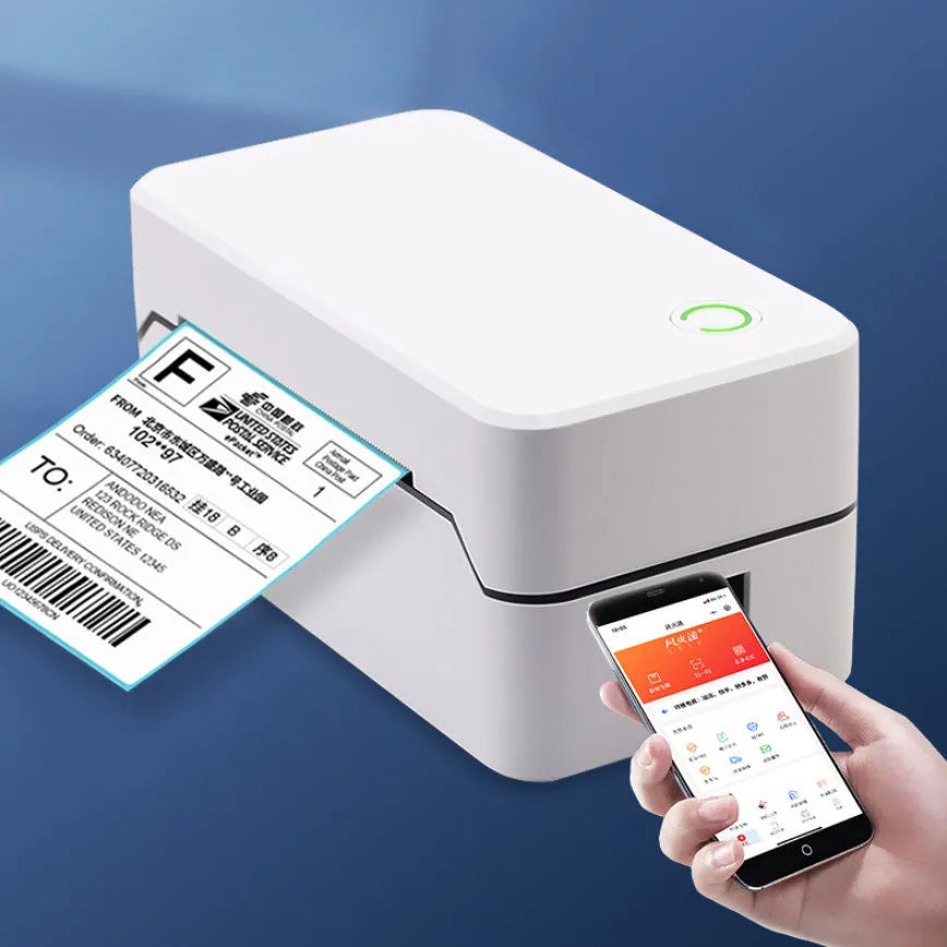 Thermal Express Single Electronic Surface Printer showing compact design with Bluetooth connectivity for retail order printing
