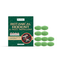 Set of ten 16g anti-mouse repellent pills and three mesh bags for warehouse and household pest control.