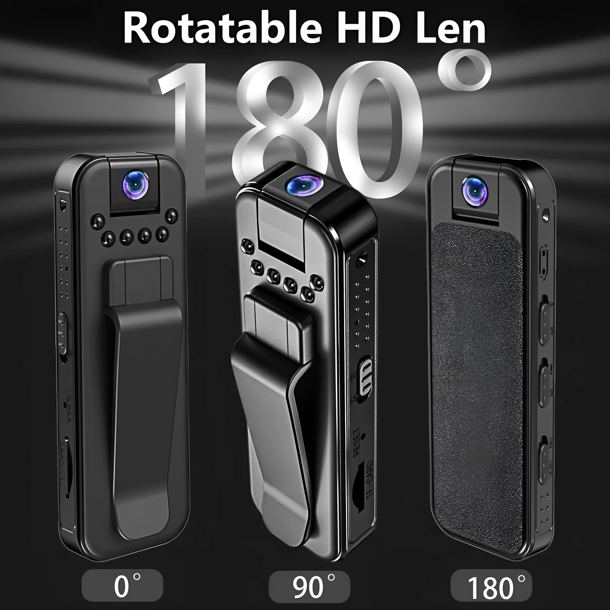 L7 model HD video recorder with infrared night vision and Wi-Fi connectivity