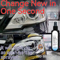 100ml bottle of car headlight repairing liquid for plastic headlight restoration and oxidation removal