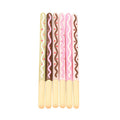 Chocolate bar design gel pen with 0.38mm tip and black erasable ink