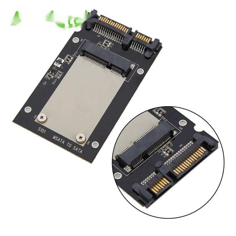 SSD adapter card for mSATA or M.2 NGFF to SATA3.0 with USB3.0 interface, available in three versions.