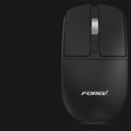 Wireless Bluetooth mouse with wireless charging in black, blue, green, grey, or red colours