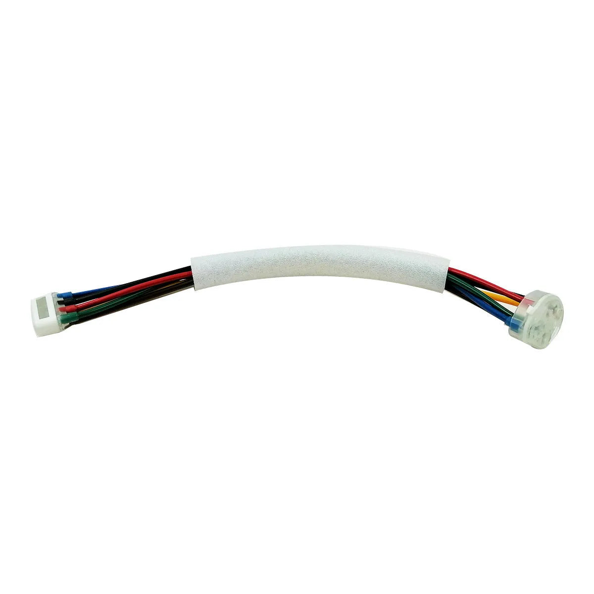 Black automotive air conditioning control switch panel for 2005-2006 Jeep Wrangler.