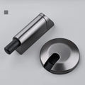 Household Fashion Invisible Door Stopper in zinc alloy with six colour options for modern interiors