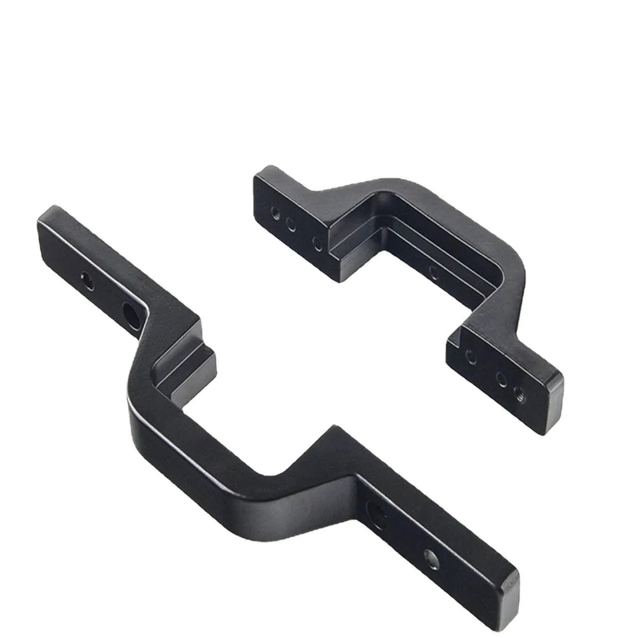 Black off-road vehicle bracket for trailer hook lamp holder mounting