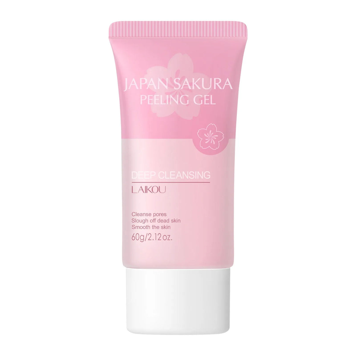 60g facial scrub exfoliating cleanser for women's pore cleansing, universal skin type skincare product