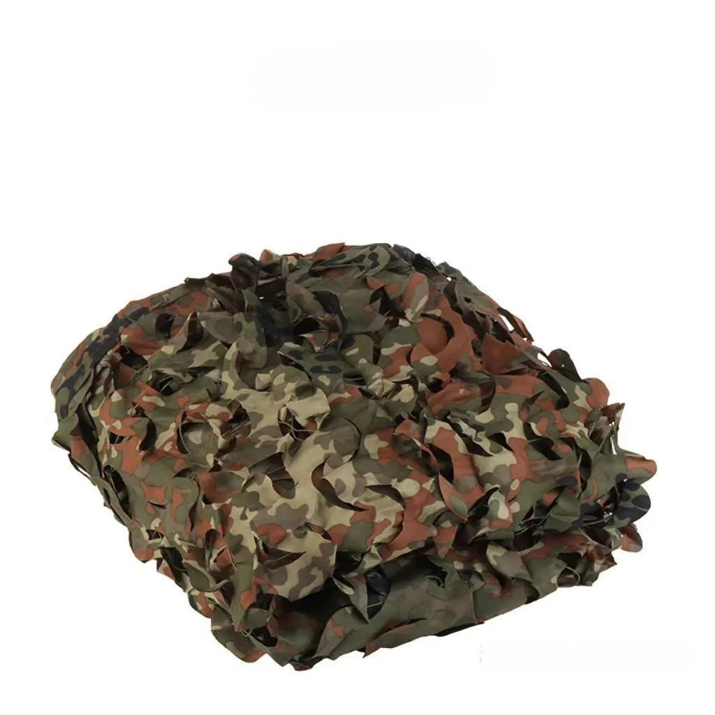 Green camp camouflage net cover with UV and infrared protection functions