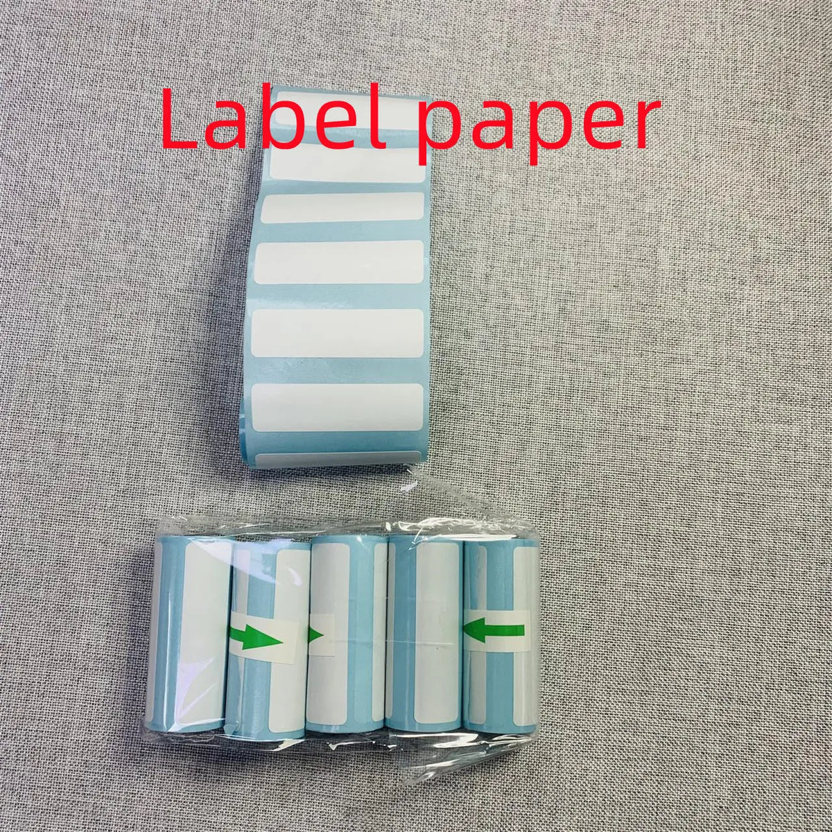C20 White mini thermal printer, 80x80x35mm, 57mm paper, USB and Bluetooth wireless