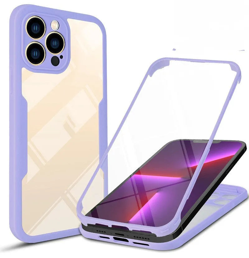 Rainbow colour TPU iPhone case for 14 Pro Max 13 Pro 12 Mini 11 Pro XR XS models
