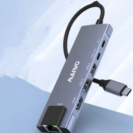 Steam Deck docking station with aluminium alloy shell, 15cm cable, HDMI and Ethernet ports