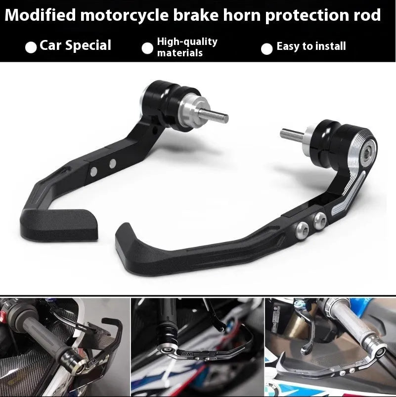 CNC aluminium brake lever guard bar for Honda CBR650F and CBR650R motorcycle protection.