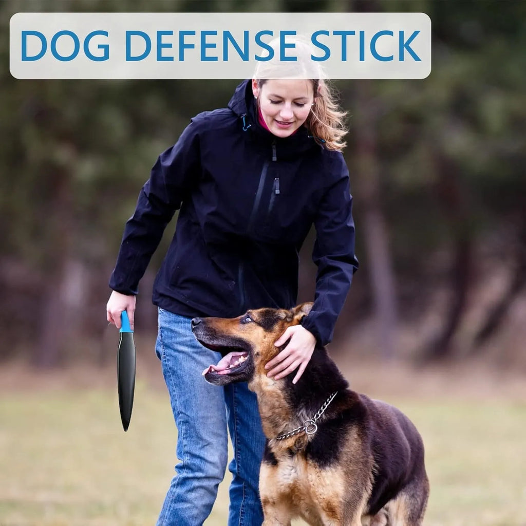 35cm blue-handled dog break stick for training small medium dogs with 90-degree jaw rotation