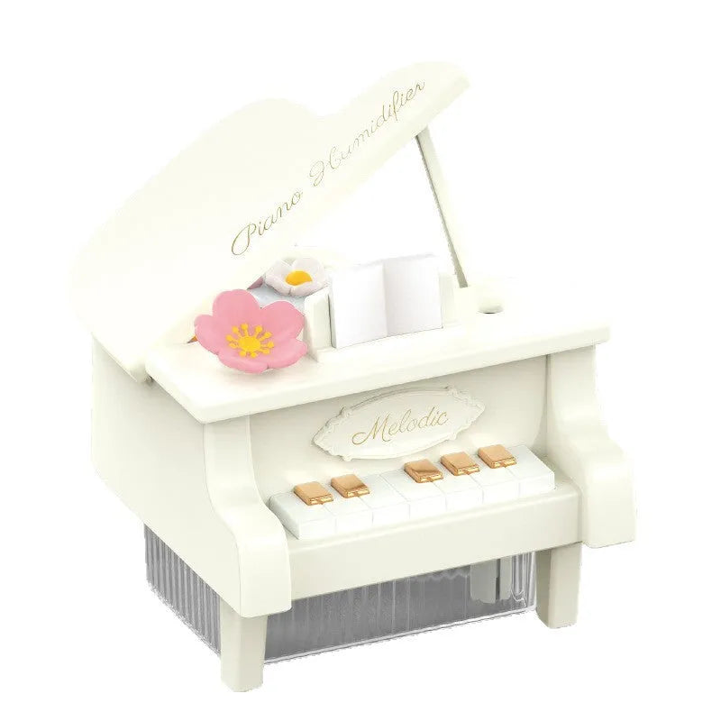Square plastic ultrasonic aroma diffuser in black, pink, purple, or white colour with USB port