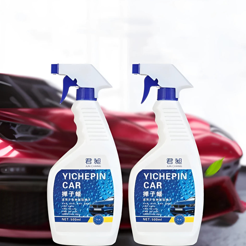 500ml bottle of duster wax spray for car paint glazing and oxidation resistance