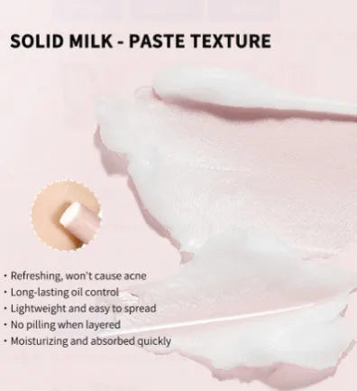 Lakerain pore invisible matte base stick in packaging with brightening and moisturising properties