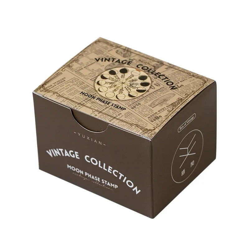 Retro Note box containing 320 material stickers measuring 4cm by 6cm with 4.8cm thickness