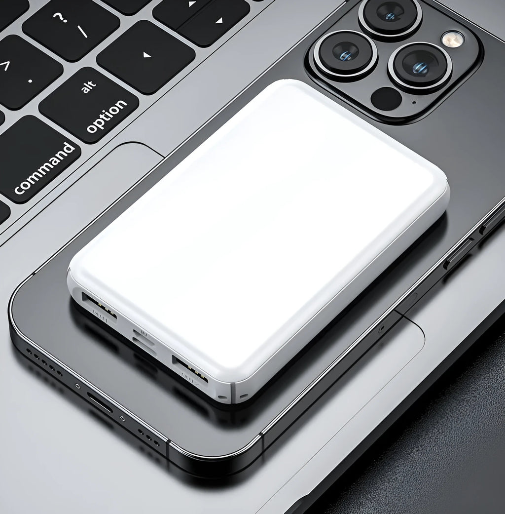 Black and white electric heating vest power bank with 10000mAh/5000mAh capacity options