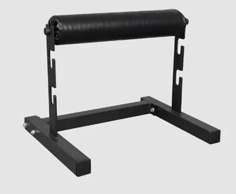 Black steel leg press trainer for fitness leg training exercises