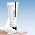 White tube of whitening and freckle removing facial cleanser, 100ml, for universal use.