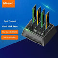 M2 Dual Protocol SSD Base with aluminium alloy construction measuring 90x78x34mm