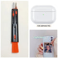 Clear transparent iPhone case with a card slot on the back, shown on an iPhone.