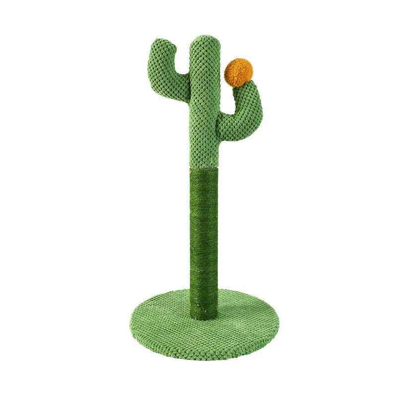 Masson cactus cat scratch board with 50x30cm sisal scratching surface and climbing frame design for cats