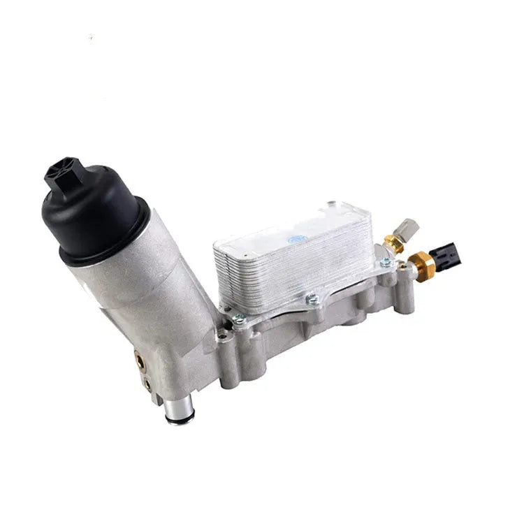 Aluminium oil filter seat for Chrysler, part numbers 5184294AE and 5184331AC, single unit.