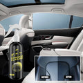 120ml car interior renovation cleaner bottle for leather and plastic surfaces, 18cm tall