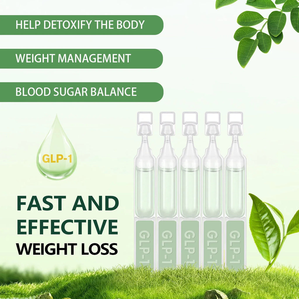 Box of abdomen slimming care drops with five pieces for lifting and firming body shaping applications