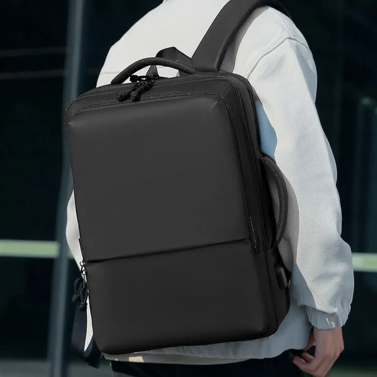 Waterproof Oxford cloth business backpack in six colours with 45x34x18cm dimensions