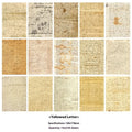 Classical Letters Retro Literary Notebook showing A5 hardcover with vintage design, open to blank 120gsm pages