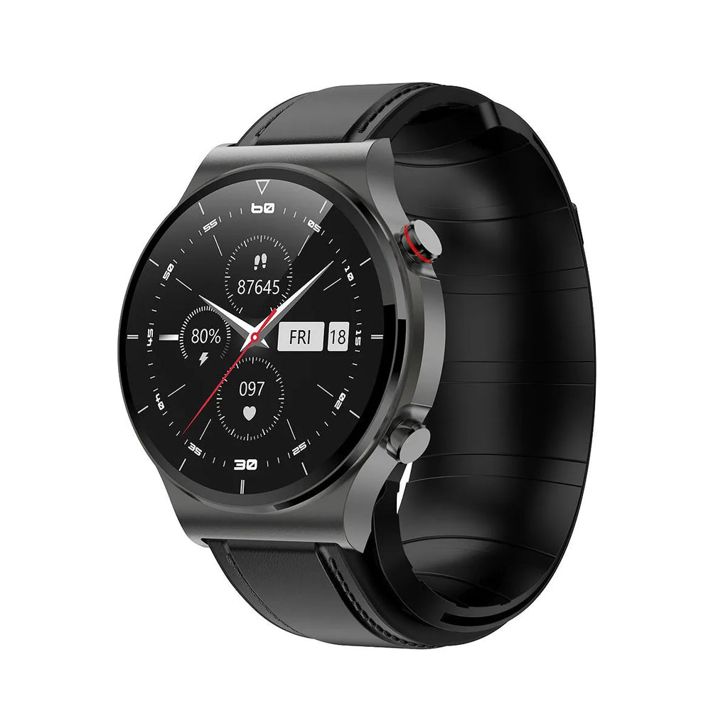 Health smart watch with 1.3 inch colour screen, TPU strap and blood oxygen, blood pressure and heart rate tracking