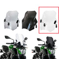 Motorcycle windshield in transparent, grey or black for Kawasaki Yamaha Honda Ducati, single screen