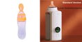 Grey portable USB rechargeable baby bottle warming bag with wrap-around design.