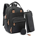 Women's plaid polyester rucksack, 21-inch length, waterproof and ultra-light, in black, light gray or dark gray