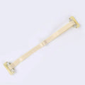 Nylon face lifting strap with invisible clip, one size, shown in black brown or apricot single or double strap