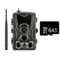Outdoor surveillance camera in camouflage colour with 3.6mm lens and 120-degree angle for 20-metre range monitoring