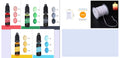 DIY candle and soap colour concentrate pigment in 10ml bottle with needle application for 30 colour options