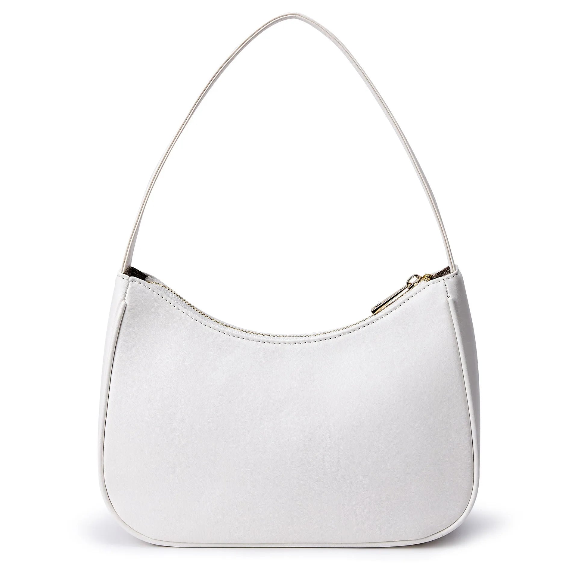 Retro style waterproof PU shoulder bag with an adjustable strap, shown in a selected colour.