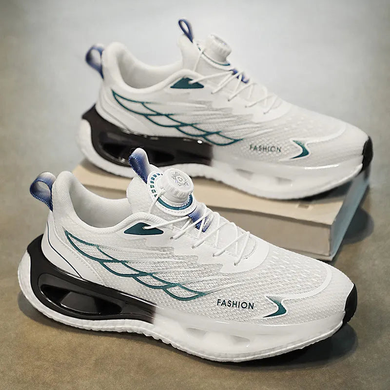 Low-top casual sneakers with round toe, mesh lining, and rubber sole in various colour options