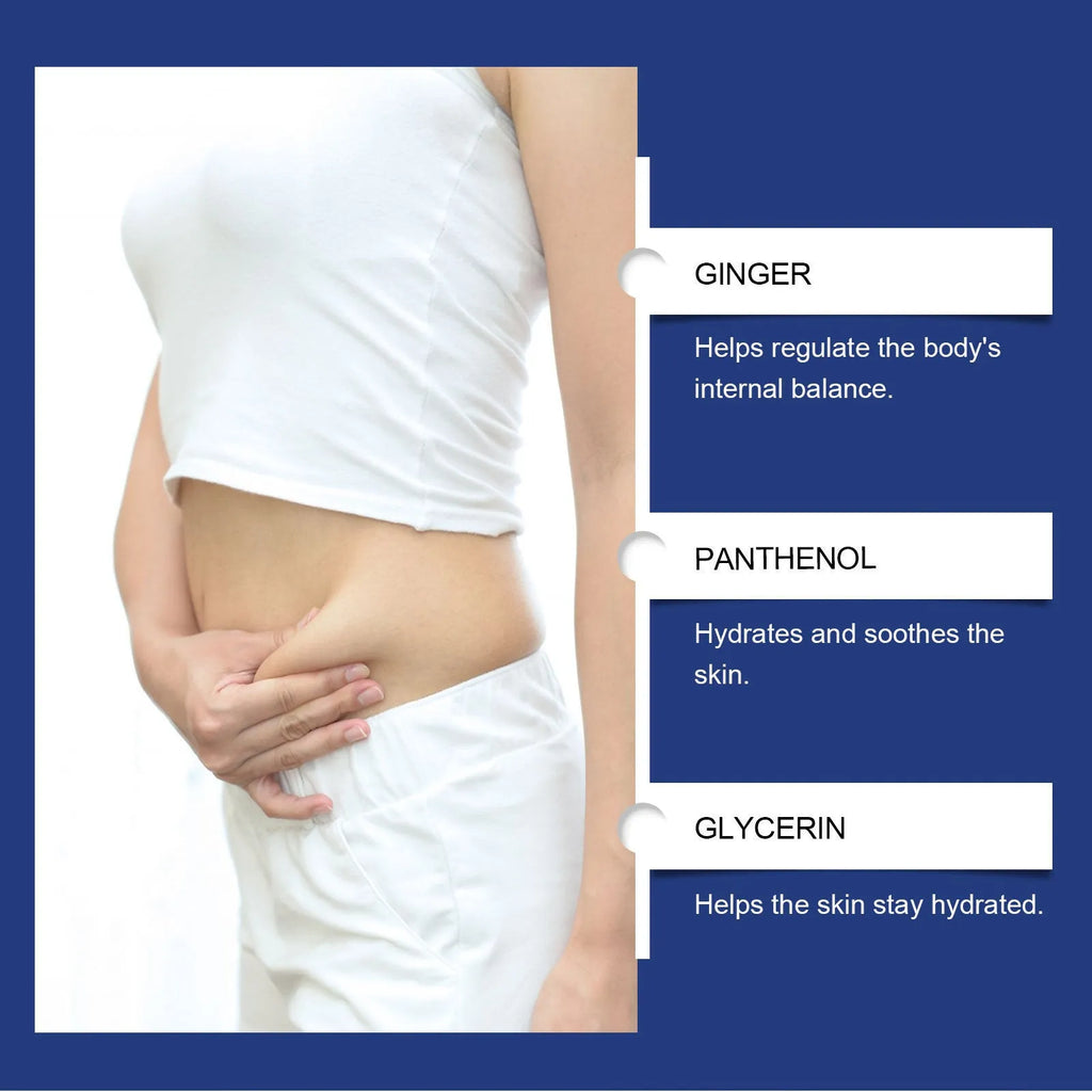 Moisturising body care sticker patches in 4-pack with ginger and panthenol formula