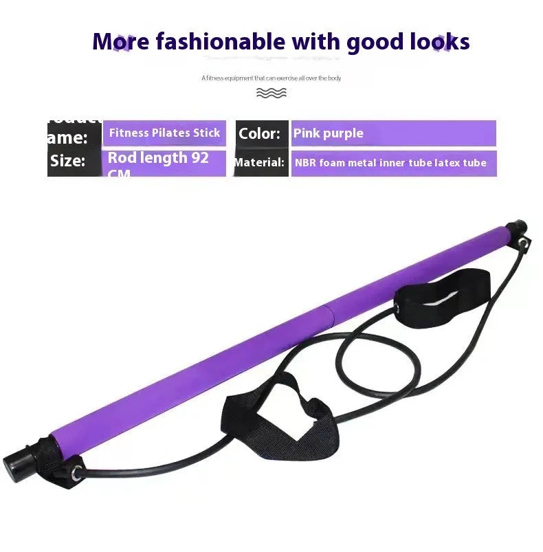 Adjustable fitness hip training pulling rope in choice of four colours with bubble bag packaging