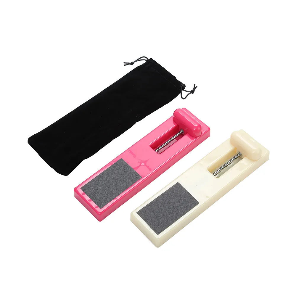 Ballet Dream Rotation Shaping Device foot trainer in pink and white colours for instep flexibility and toe development
