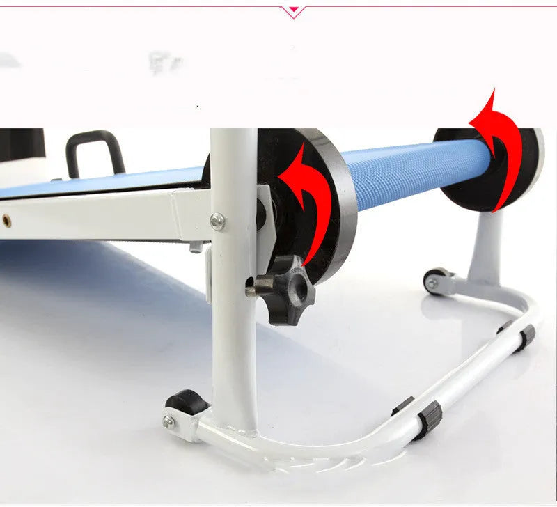 Foldable mechanical walking machine for home use, 88 x 45 x 108 cm, with console and contact heart rate test