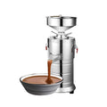 Stainless steel electric grinding machine with 100mm wheel for nut and seed pastes